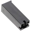 172076-2 - CONN RCPT HSG 0.25 1POS BLACK