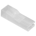521187-1 - CONN RCPT HSG 0.187 1POS NATURAL