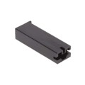 173974-2 - CONN RCPT HSG 0.187 1POS BLACK