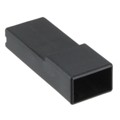 926539-5 - CONN RCPT HSG 0.25 1POS BLACK