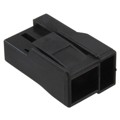 172434-2 - CONN RCPT HSG 0.25 2POS BLACK