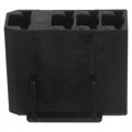 520987-1 - CONN RCPT HSG 0.25 4POS BLACK