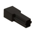 480053-4 - CONN MALE TAB HSG 0.25 1POS BLK