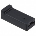 925324-1 - CONN RCPT HSG 0.25 1POS BLACK