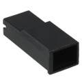 171809-2 - CONN RCPT HSG 0.25 1POS BLACK