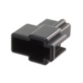 172129-2 - CONN MALE TAB HSG 0.25 2POS BLK