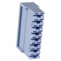521210-1 - CONN RCPT HOUSING 0.25 8POS BLUE