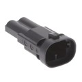 1544334-1 - CONN MALE TAB HSG 0.315 2POS BLK
