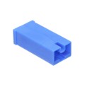 179970-6 - CONN RCPT HOUSING 0.25 1POS BLUE