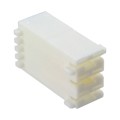 521205-7 - CONN RCPT HSG 0.25 3POS NATURAL