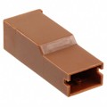 154719-9 - CONN RCPT HSG 0.25 1POS BROWN