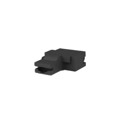 172469-8 - CONN RCPT HSG 0.25 1POS BLACK