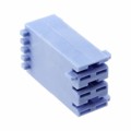 521205-9 - CONN RCPT HOUSING 0.25 3POS BLUE