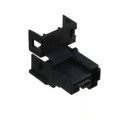 172864-2 - CONN RCPT HSG 0.25 2POS BLACK