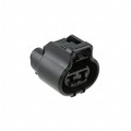176146-2 - CONN RCPT HSG 0.187 2POS BLACK