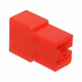 180923-1 - CONN RCPT HOUSING 0.25 2POS RED