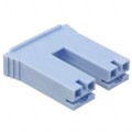 1-520935-5 - CONN RCPT HOUSING 0.25 2POS BLUE