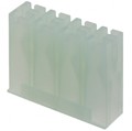 174429-1 - CONN RCPT HSG 0.25 4POS NATURAL