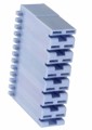 521209-1 - CONN RCPT HOUSING 0.25 7POS BLUE