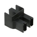 926319-1 - CONN RCPT HSG 0.25 2POS BLACK