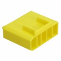 521498-3 - CONN RCPT HSG 0.25 4POS YELLOW