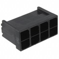 926646-1 - CONN RCPT HSG 0.25 8POS BLACK