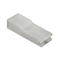 521120-1 - CONN RCPT HSG 0.25 1POS NATURAL
