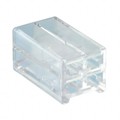170801-3 - CONN RCPT HSG 0.11 4POS CLEAR
