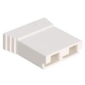 521701-1 - CONN RCPT HSG 0.25 2POS NATURAL