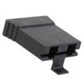 521702-1 - CONN RCPT HSG 0.25 2POS BLACK