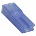 521120-4 - CONN RCPT HOUSING 0.25 1POS BLUE