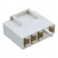 1-521498-1 - CONN RCPT HSG 0.25 4POS WHITE