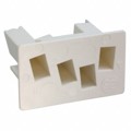521003-3 - CONN RCPT HSG 0.25 4POS NATURAL