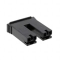 1-520935-8 - CONN RCPT HSG 0.25 2POS BLACK