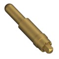 6835-0-00-15-00-00-44-0 - CONN SINGLE POST 0.080DIA GOLD