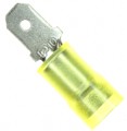 DNF10-250M-D - CONN QC TAB 10-12AWG 0.250 CRIMP