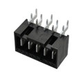 521384-5 - CONN HDR FASTON 0.250 5POS R/A