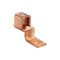 CB70-14-CY - CONN TERM RECT LUG 2-12 AWG #1/4