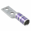 LCC4/0-38DW-X - CONN TERM RECT LUG 4/0 AWG #3/8