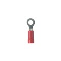 PMV1-3RB-CY - CONN RING CIRC 18-22AWG M3 CRIMP