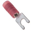 0191150009 - CONN SPADE TERM 18-22AWG #6 RED