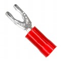 53240-2 - CONN SPADE TERM 16-22AWG #6 RED
