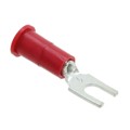 BS-31-6S-P - CONN SPADE TERM 18-22AWG #6 RED