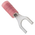 0191980007 - CONN SPADE TERM 18-22AWG #10 RED