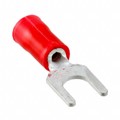165008 - CONN SPADE TERM 16-22AWG M4 RED