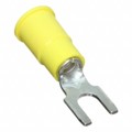 BS-33-8-P - CONN SPADE TERM 10-12AWG #8 YEL
