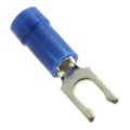 PV14-6LF-M - CONN SPADE TERM 14-16AWG #6 BLU