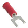 0191310036 - CONN SPADE TERM 18-22AWG #8 RED