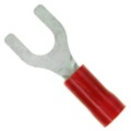 34156 - CONN SPADE TERM 16-22AWG #10 RED