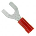 8-34155-1 - CONN SPADE TERM 16-22AWG #8 RED